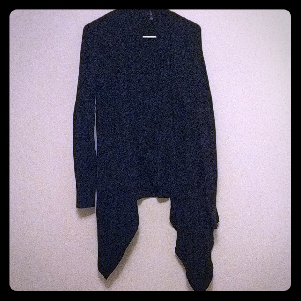 Black cardigan